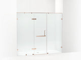 SINGULIER 1DOOR / 2PARTITION - STRAIGHT ENCLOSURE 2700.HT - KOHLER PREMIUM -  ( RGD - PREMIUM - 0x0 mm - 0inchX0inch )