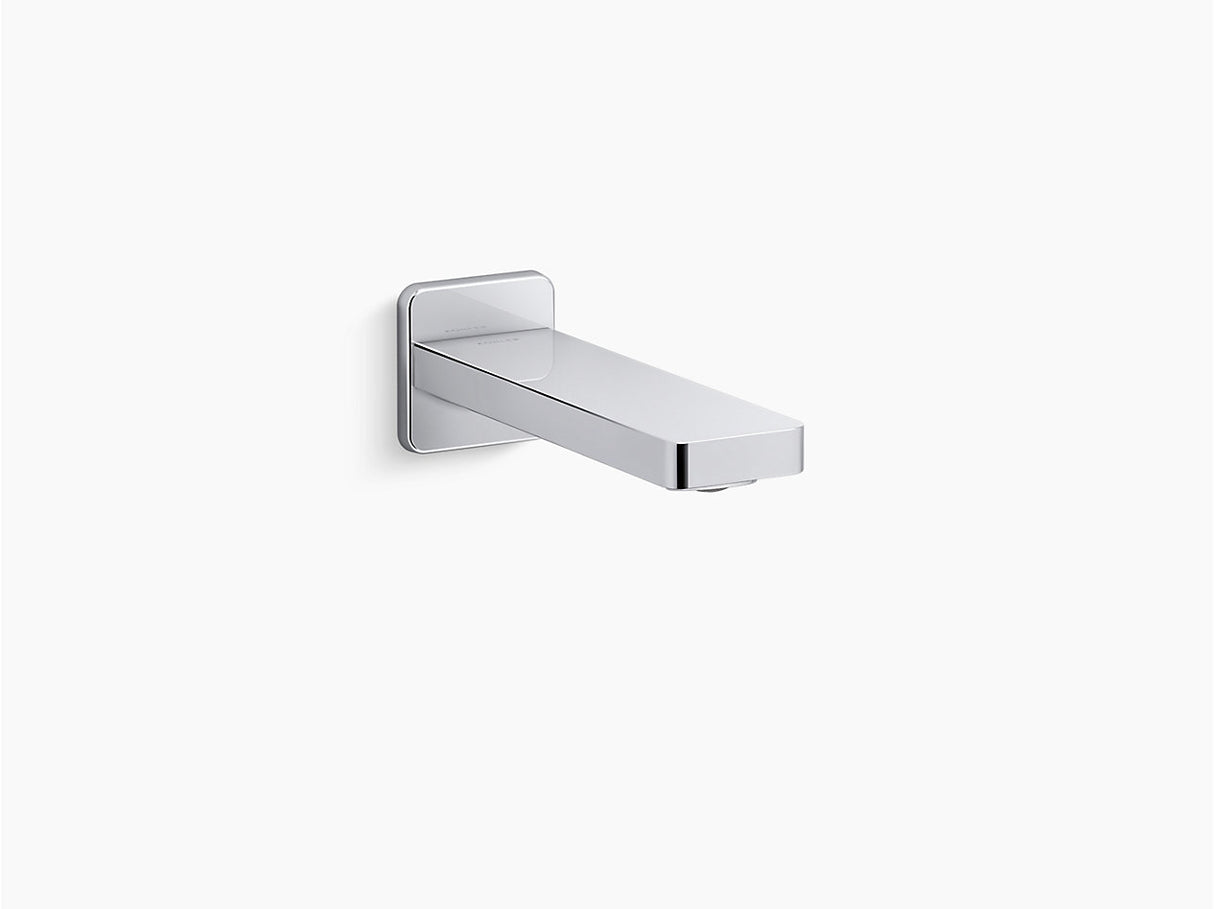 PARALLEL-PLAIN BATH SPOUT W/O DIVERTER - KOHLER PREMIUM -  ( POLISHED CHROME - PREMIUM - 0x0 mm - 0inchx0inch )