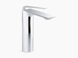 SINGLE CTRL TALL BASIN FAUCET W/O DRAIN - KOHLER LUXURY - ( POLISHED CHROME - LUXURY - 0x0 mm - 0inchX0inch )
