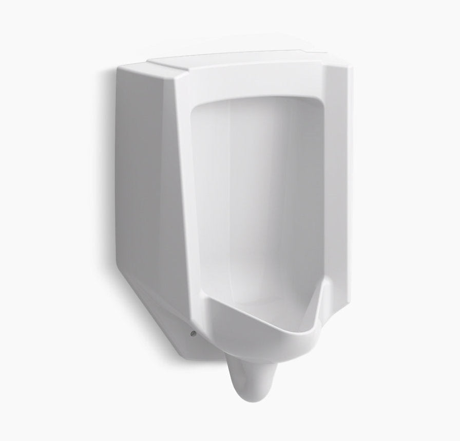 BARDON.W/ HUNG URINAL W/REAR INLET 0.5L - KOHLER PREMIUM -  ( WHITE - PREMIUM - 457x359 mm - 18inchX14inch )