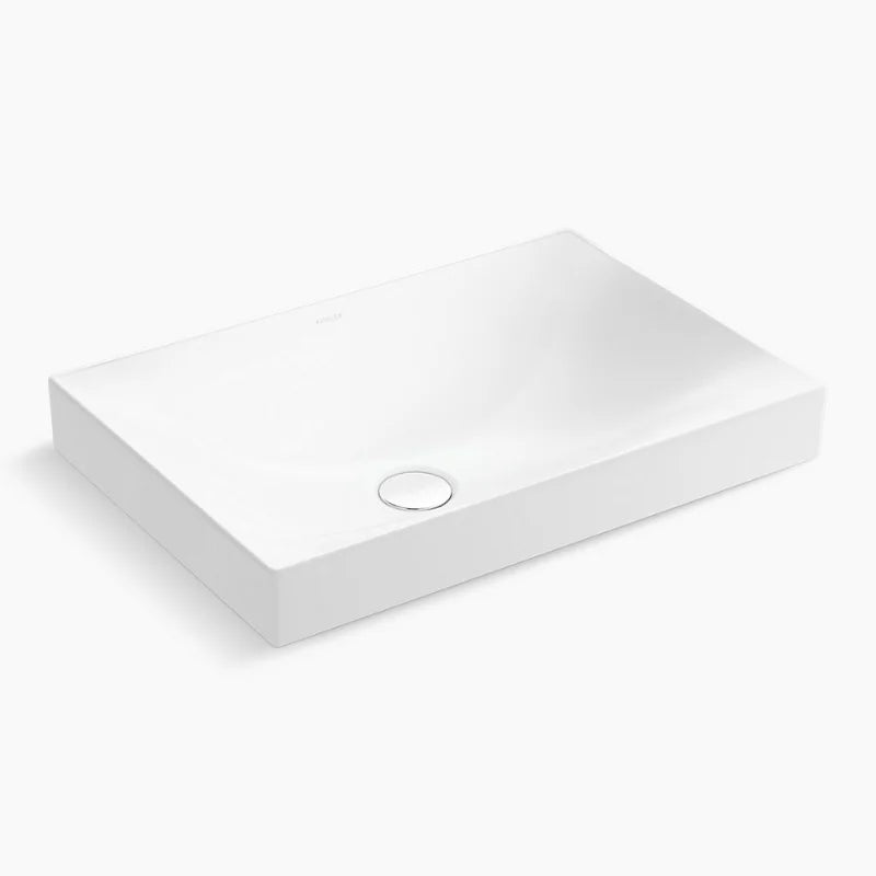 BRINK VESSEL W/O DECK 600MM - KOHLER PREMIUM -  ( WHITE - PREMIUM - 600x410 mm - 24inchX16.4inch )