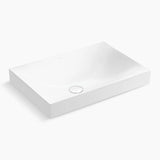 BRINK VESSEL W/O DECK 600MM - KOHLER PREMIUM -  ( WHITE - PREMIUM - 600x410 mm - 24inchX16.4inch )