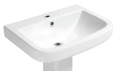 WASH BASIN NEO LARGO - HINDWARE -  ( STAR WHITE - ART - 630x450 mm - 25inchX18inch )