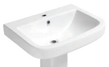 WASH BASIN NEO LARGO - HINDWARE -  ( STAR WHITE - ART - 630x450 mm - 25inchX18inch )