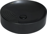 COUNTER TOP WASH BASIN - HINDWARE -  ( MATTE BLACK - MOONLIT - 0x445 mm - 0inchX17.8inch )