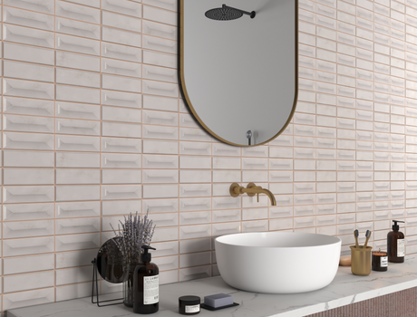 8049 HL - INDIAN TILES -  (  - BLACKBERRY GLOSSY - 600x300 mm - 24inchX12inch )