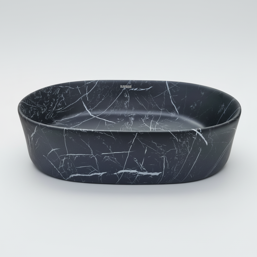 COUNTER TOP WASH BASIN - BETTER LIVING -  (  - CERAMIC CAPSULE - 475x300 mm - 19inchX12inch )