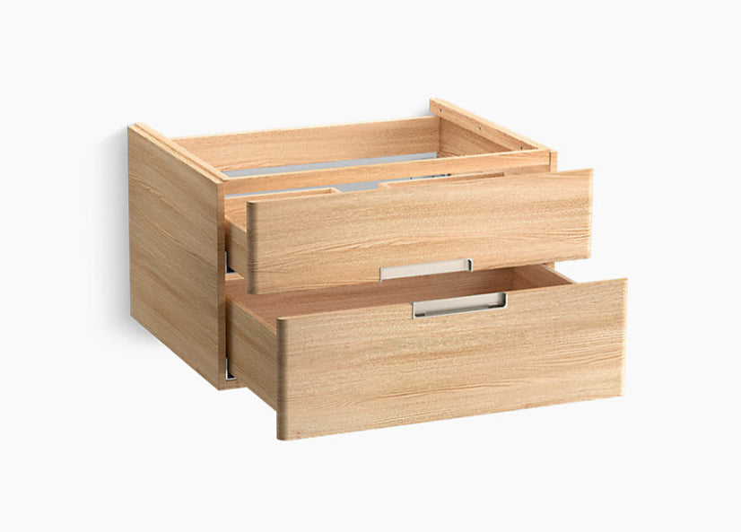 PROLOGUE VANITY CABINET W/O TAP & BASIN - KOHLER LUXURY -  ( NATURAL OAK - LUXURY - 906x581 mm - 36.24inchX23.24inch )