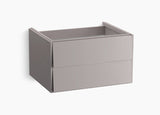 LUXE VANITY CABINET W/O TAP & BASIN - KOHLER LUXURY -  ( TITANIUM GREY - LUXURY - 700x560 mm - 30inchX22.4inch )