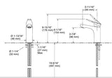 APT CURV SC LAV FAUCET W/O DRAIN - KOHLER POPULAR -  ( CHROME - POPULAR - 0x0 mm - 0inchx0inch )