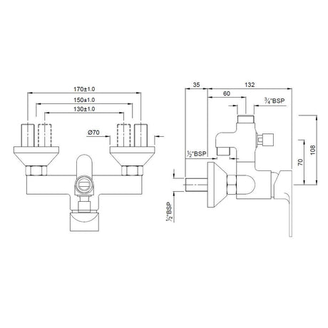SINGLE LEVER SHOWER MIXER - JAQUAR FAUCETS -  ( BLACK MATT - VIGNETTE PRIME - 0x15 mm - 0inchX0.5inch )