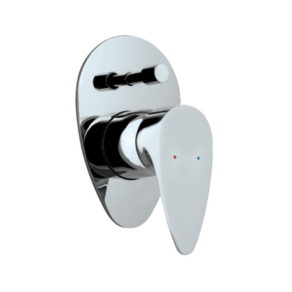 Jaquar S.l.exposed Parts Div Kit High Flow, Chrome, view 1