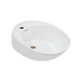 TABLE TOP BASIN - JAQUAR SWARE - ( WHITE - VIGNETTE - 590x380 mm - 23.5inchX15inch )