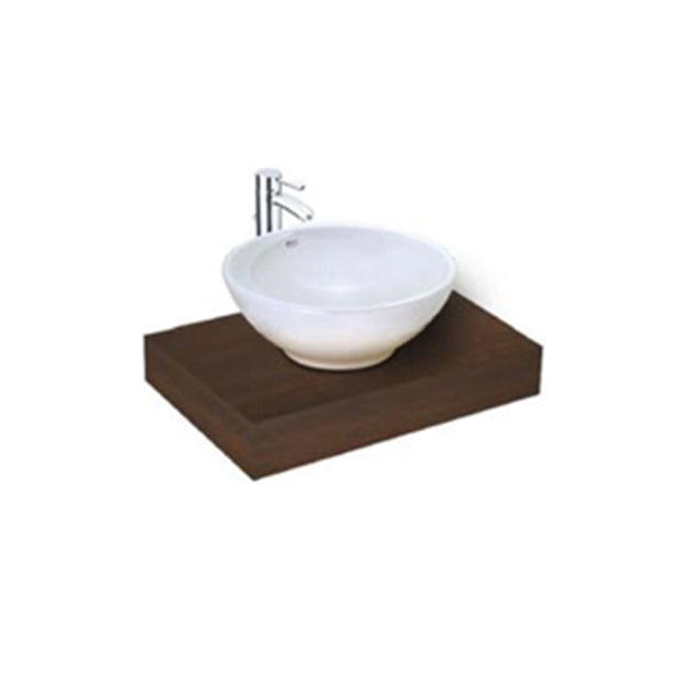 VESSEL BASIN 458MM COUNTER TOP - AMERICAN STANDARD -  ( WHITE - VALLO - 458x458 mm - 18inchX18inch )