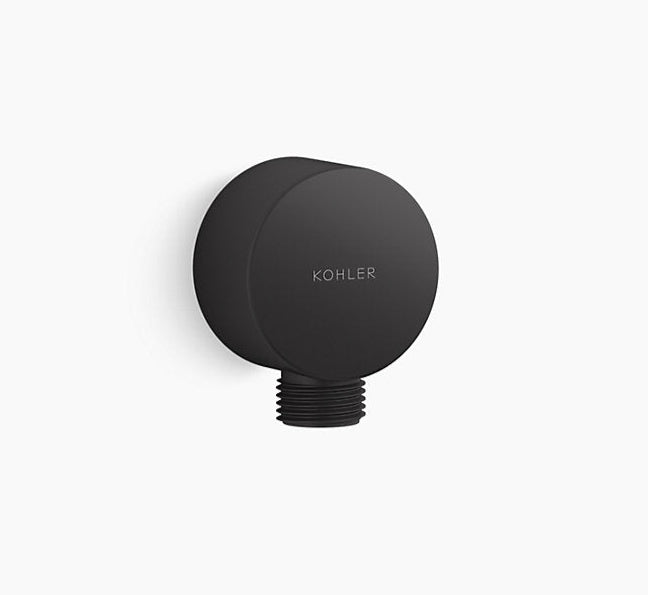 SUPPLY WALL ELBOW - KOHLER PREMIUM -  ( MATT BLACK - PREMIUM - 0x15 mm - 0inchX0.6inch )