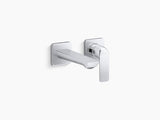 FORE LINE WALL MOUNT COLD ONLY TRIM ASSY - KOHLER POPULAR -  ( POLISHED CHROME - POPULAR - 0x0 mm - 0inchx0inch )
