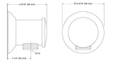 COMPLEMENTARY-SUPPLY WALL ELBOW - KOHLER PREMIUM -  ( BRUSHED BRONZE - PREMIUM - 0x0 mm - 0inchx0inch )