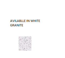 QUARTZ SINK 2.0 BOWL WITH DRAIN BOARD (DEPTH 8INCH) KAPPA LV-2 - NIRALI -  ( WHITE GRANITE - QUARTZ PREMIUM RANGE - 1160x500 mm - 45inchX19.6inch )