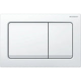 ACTUATOR PLATE ALPHA 01 SQUARE - GEBERIT -  ( WHITE - ALPHA - 525x350 mm - 21inchX14inch )