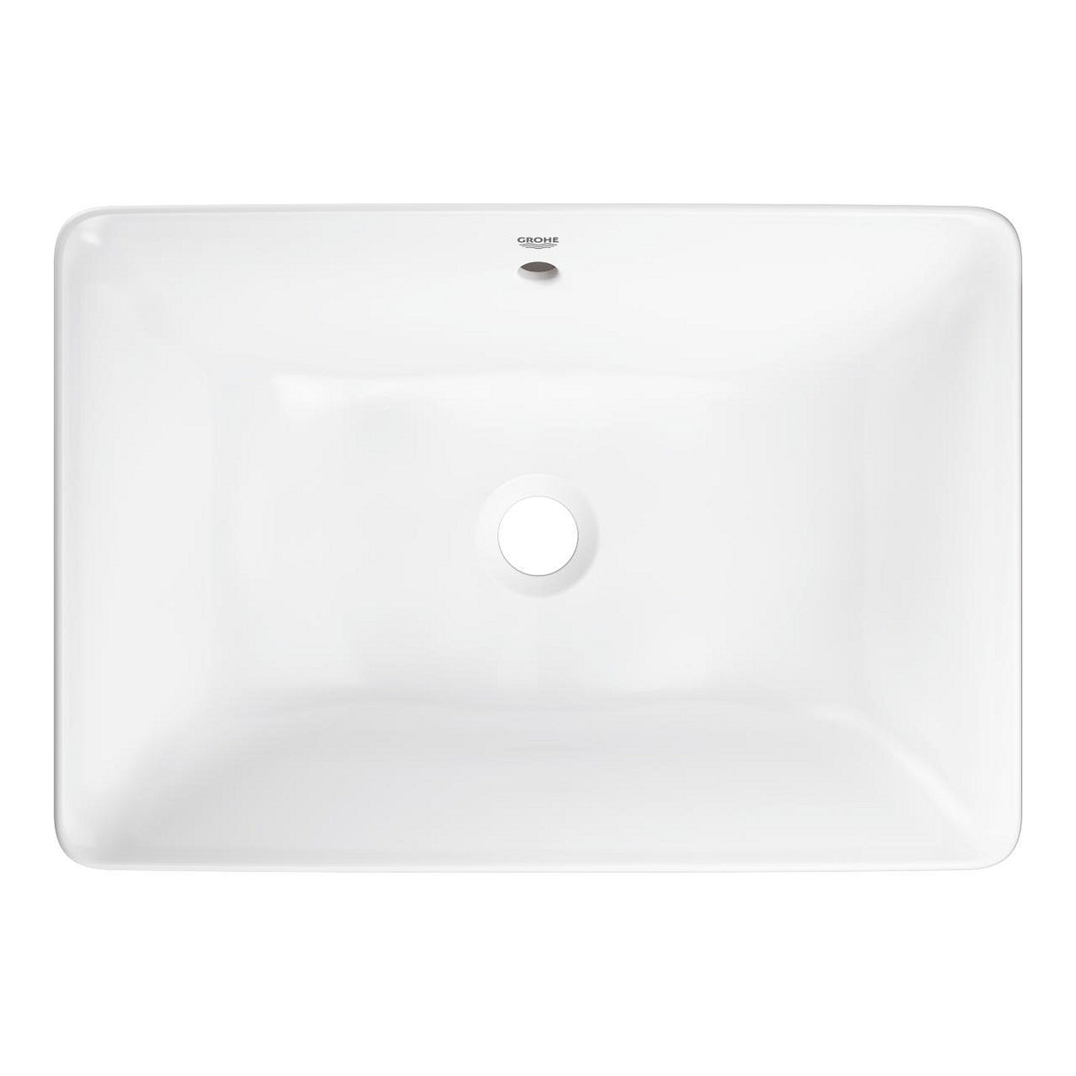EURO CERAMIC 2.0 VESSEL SQUARE - GROHE -  ( WHITE - G3 - EURO 2.0 - 0x0 mm - 0inchX0inch )