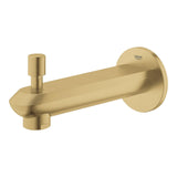 EURODISC COSMOPOLITAN BATH SPOUT WITH DIVERTER - GROHE - ( BRUSHED COOL SUNRISE - G5 - EURODISC - 0x15 mm - 0inchX0.6inch )