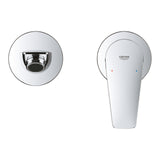 NEW BAUEDGE 2-HOLE, 1-HANDLE WALL-MOUNT BASIN MIXER, M SIZE - GROHE-G2 -  ( CHROME - G2 - BAUCOSMOPOLITAN - 0x15 mm - 0inchX0.6inch )