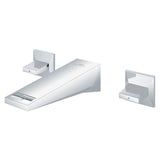 ALLURE BRILLANT 3-HOLE WALL-MOUNT BASIN MIXER, S SIZE - GROHE -  ( CHROME - G5 - ALLURE BRILLIANT - 0x0 mm - 0inchX0inch )