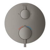 ATRIO THERMOSTATIC SHOWER MIXER-2-WAY DIVERTER - GROHE -  ( BRUSHED HARD GRAPHITE - G5 - ATRIO - 0x15 mm - 0inchX0.6inch )