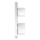 GROHTHERM CUBE THERMOSTATIC BATH MIXER, 2-WAY DIVERTER - GROHE -  ( CHROME - G4 - GROHTHERM CUBE - 0x0 mm - 0inchX0inch )