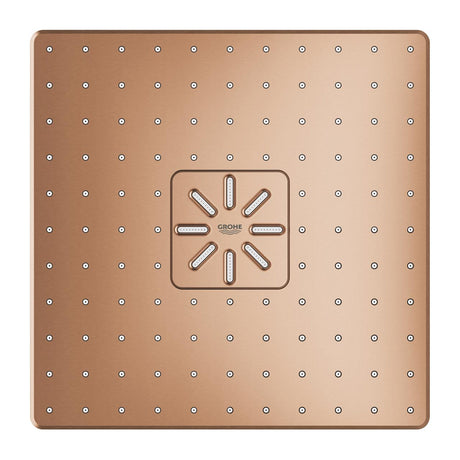RAINSHOWER SMARTACTIVE 310 HEADSHOWER SET, CUBE, 400MM - GROHE -  ( BRUSHED WARM SUNSET - G5 - RAINSHOWER - 0x15 mm - 0inchX0.6inch )