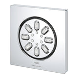 RSH AQUA 75X75 SIDESHW 3,3L SQUARE - GROHE -  ( CHROME - G5 - RAINSHOWER - 0x15 mm - 0inchX0.6inch )