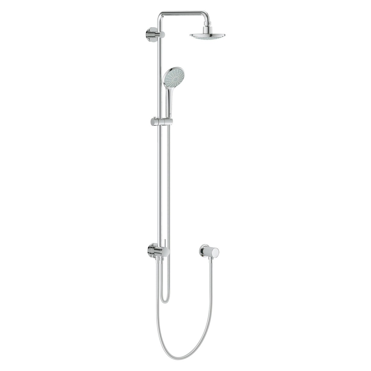 RAINSHOWER WALL UNION - GROHE -  ( CHROME - G5 - RAINSHOWER - 0x15 mm - 0inchX0.6inch )