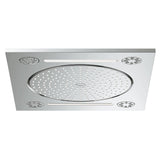 RAINSHOWER F-SERIES 15INCH MULTISPRAY CEILING SHOWER - GROHE -  ( CHROME - G5 - RAINSHOWER - 0x15 mm - 0inchX0.6inch )