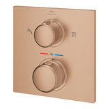 ALLURE THERMOSTATIC SHOWER/HANDSHOWER MIXER- 2 WAY DIVERTER - GROHE -  ( BRUSHED WARM SUNSET - G5 - ALLURE - 0x0 mm - 0inchX0inch )