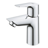 NEW BAUEDGE 1-HANDLE BASIN MIXER WITHOUT POP-UP, S SIZE - GROHE-G2 -  ( CHROME - G2 - BAUCOSMOPOLITAN - 0x15 mm - 0inchX0.5inch )