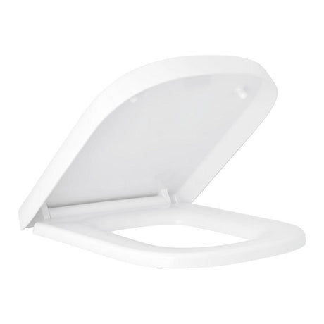 EURO CERAMIC TOILET SEAT SOFT CLOSE - GROHE -  ( WHITE - G3 - EURO CERAMIC - 0x0 mm - 0inchX0inch )