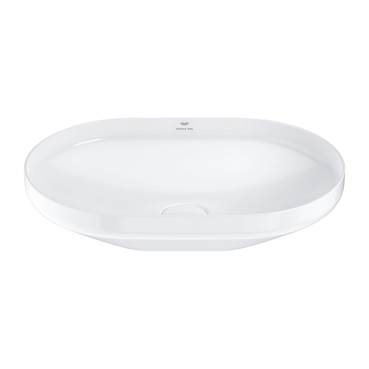 AIRIO VESSEL BASIN W/O OVERFLOW 60 - GROHE -  ( WHITE - G5 - 0x600 mm - 0inchX24inch )
