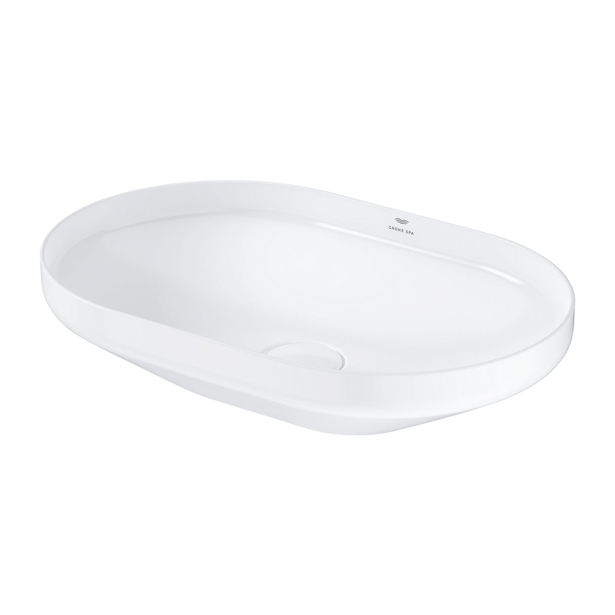 AIRIO VESSEL BASIN W/O OVERFLOW 60 - GROHE -  ( WHITE - G5 - 0x600 mm - 0inchX24inch )