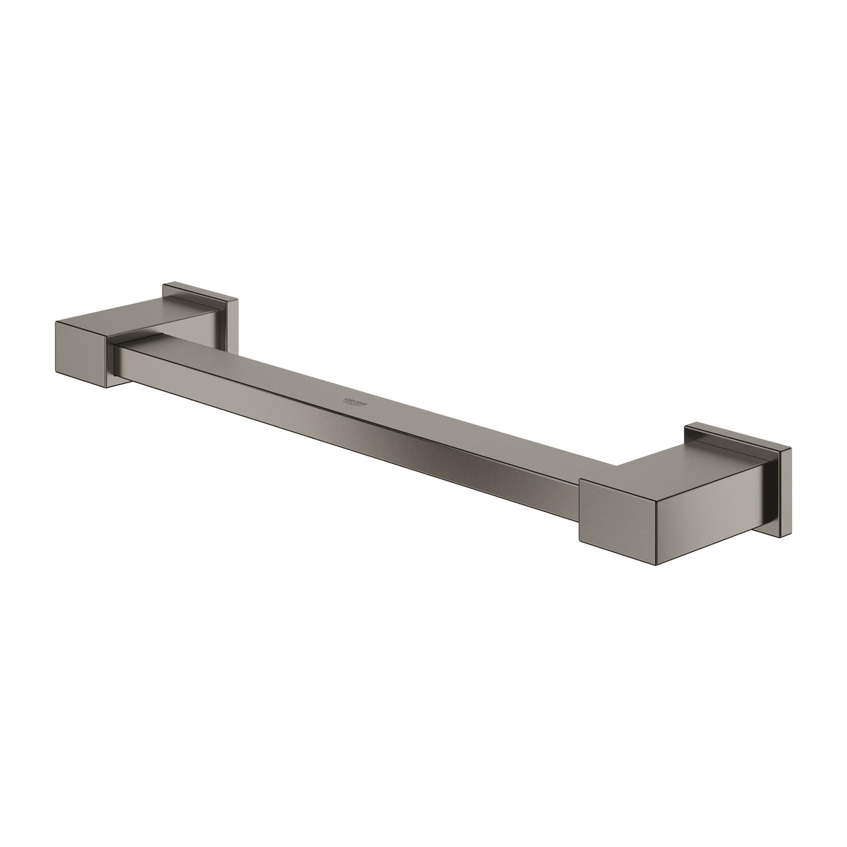 ESSENTIALS CUBE GRIP BAR 340MM - GROHE -  ( BRUSHED HARD GRAPHITE - G5 - ESSENTIALS - 0x0 mm - 0inchX0inch )