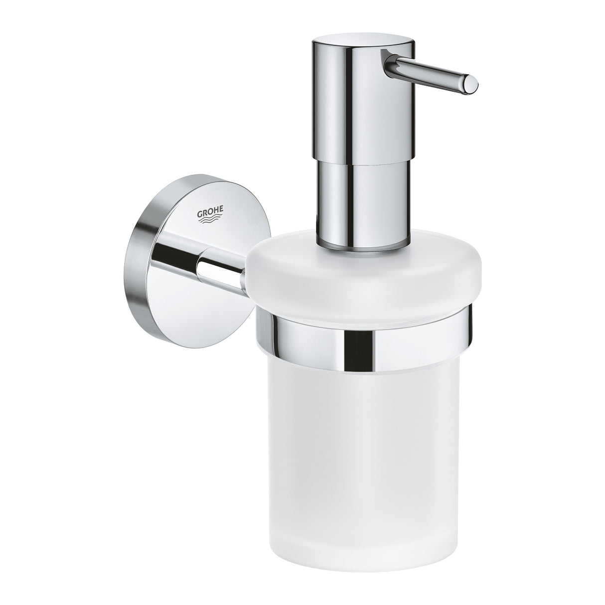 BAUCOSMOPOLITAN HOLDER F.GLASS/SOAP - GROHE-G2 -  ( CHROME - G2 - BAUCOSMOPOLITAN - 0x15 mm - 0inchX0.6inch )