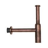 BOTTLE TRAP (WITH INTERNAL PARTITION) 32 - JAQUAR FAUCETS -  ( ANTIQUE COPPER - ALLIED - 0x32 mm - 0inchX1.25inch )