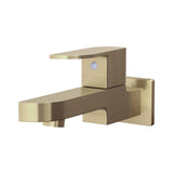 BIB COCK WITH FLANGE - JAQUAR FAUCETS -  ( GOLD DUST - ALIVE - 0x15 mm - 0inchX0.5inch )