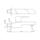 BIB COCK WITH FLANGE - JAQUAR FAUCETS -  ( GOLD DUST - ALIVE - 0x15 mm - 0inchX0.5inch )