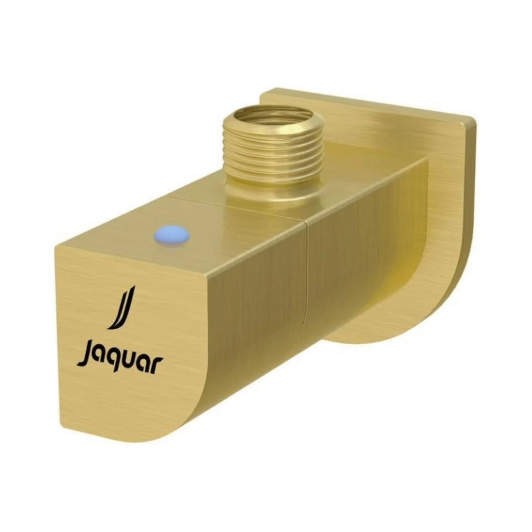 ANGLE COCK WITH FLANGE - JAQUAR FAUCETS -  ( GOLD DUST - ALIVE - 0x15 mm - 0inchX0.5inch )