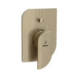 S.L.EXPOSED PARTS DIV KIT BUTTON ON TOP - JAQUAR FAUCETS -  ( GOLD DUST - ALIVE - 0x15 mm - 0inchX0.5inch )