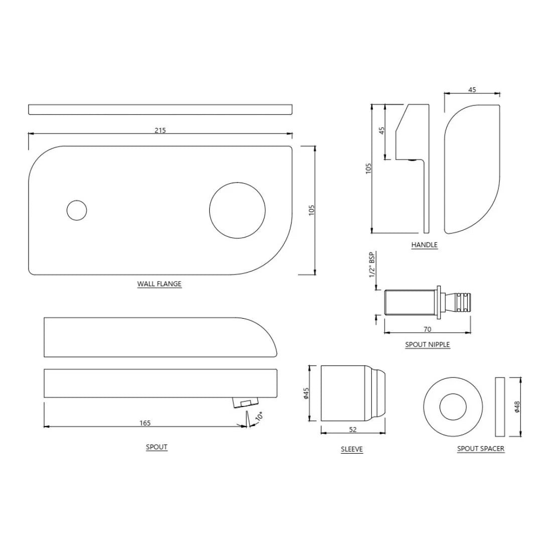 W/M EXPOSED PART KIT OF SINGLE LEVER BASIN MIXER - JAQUAR FAUCETS -  ( GOLD DUST - ALIVE - 0x15 mm - 0inchX0.5inch )