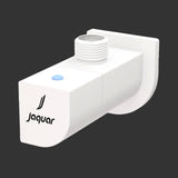 ANGLE COCK WITH FLANGE - JAQUAR FAUCETS -  ( WHITE MATT - ALIVE - 0x15 mm - 0inchX0.5inch )
