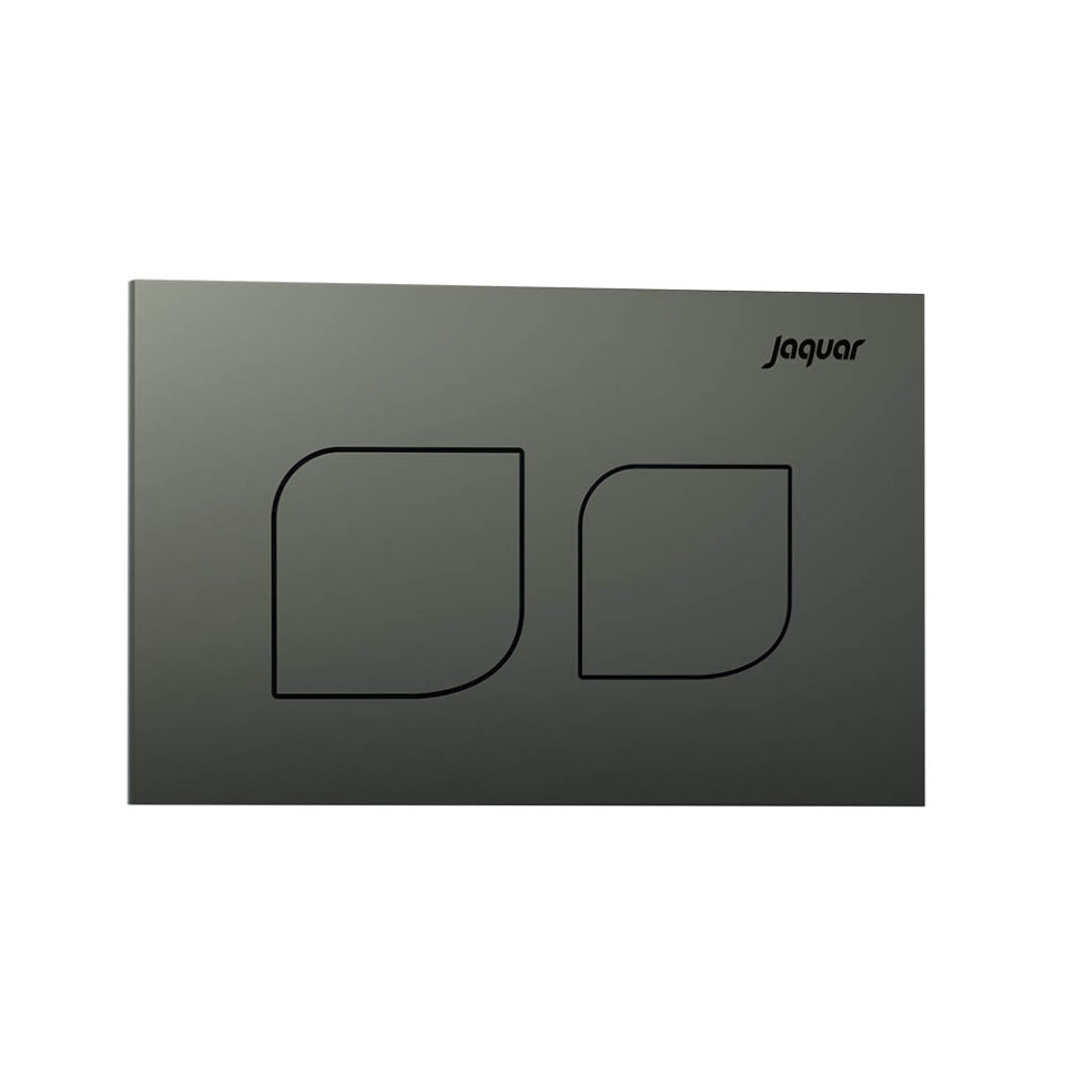CONTROL PLATE - JAQUAR CISTERN -  ( GRAPHITE - ALIVE - 0x0 mm - 0inchX0inch )