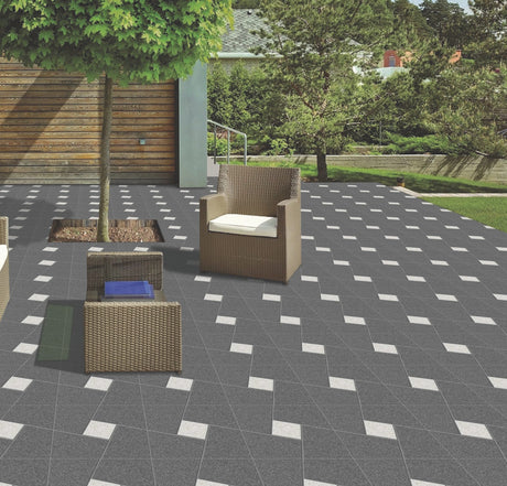 ARGON NERO - CREANZA -  (  - CREANZA PRO SERIES - 400x400x12 mm - 16inchX16inchX0.4inch )