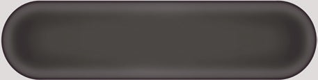 OVAL ANTHRACITE HL - EUROPEAN -  (  - MIORCA - 300x75 mm - 12inchX3inch )